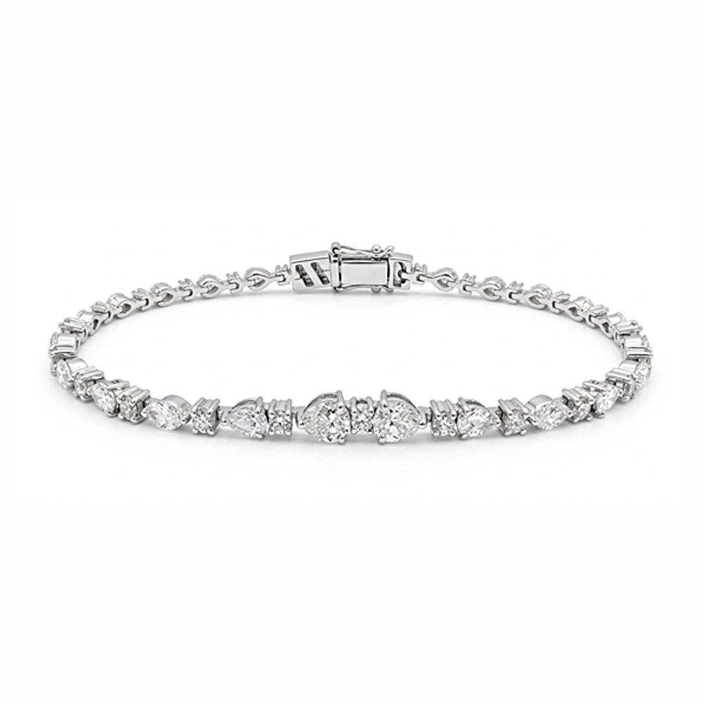 DIA FANCY TENNIS BRACELET
