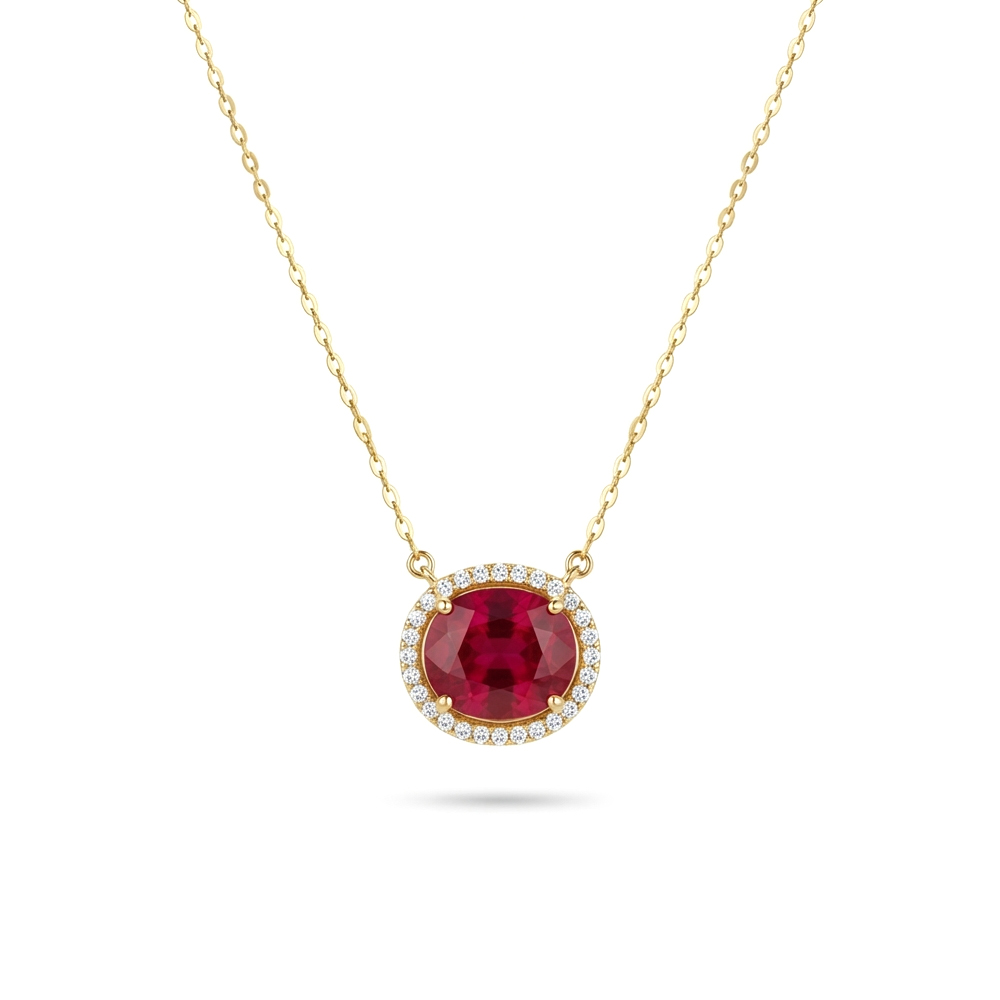 DIAMOND RUBY PENDANT