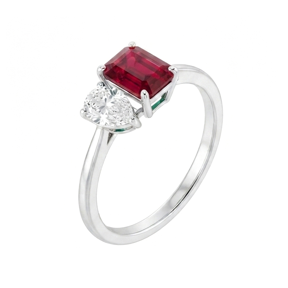 Diamond Ruby Ring T2M