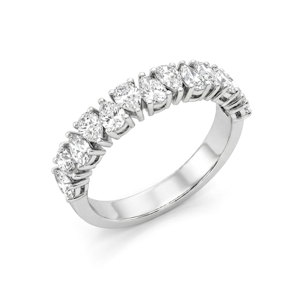 Diamond Half Eternity Band