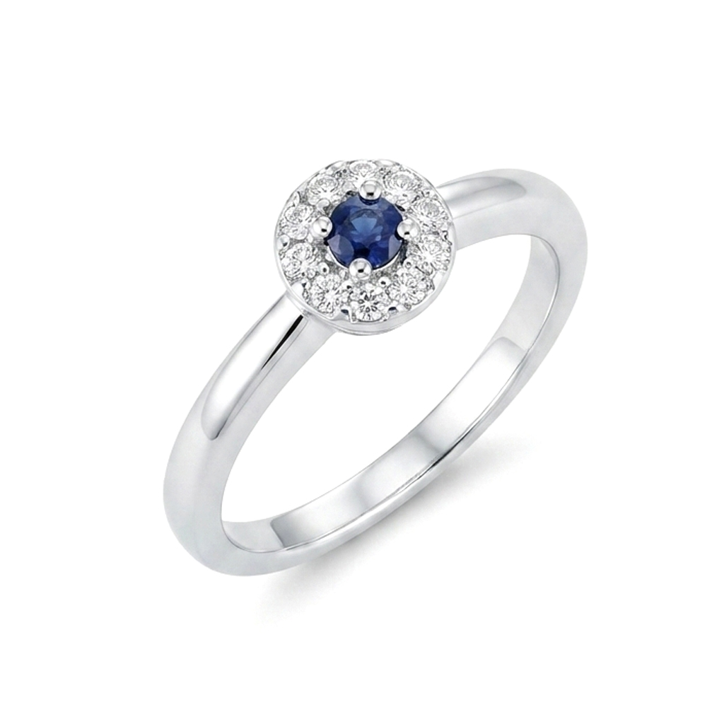 Diamond Sapphire Ring
