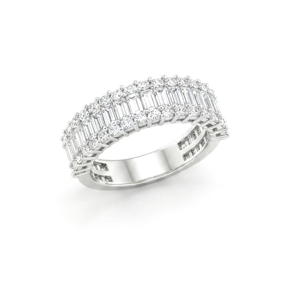 Diamond Half Band Ring