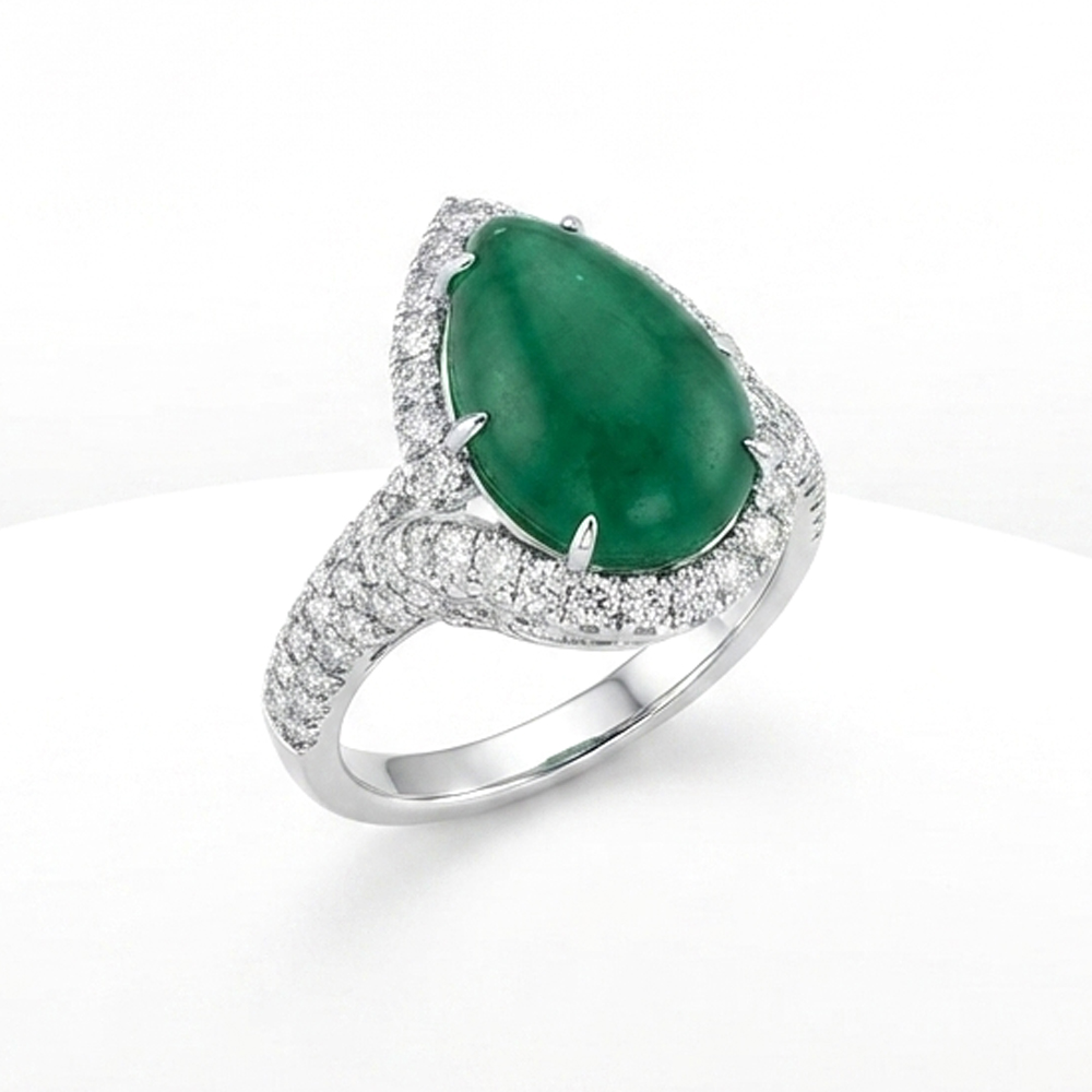 Diamond Emerald Ring